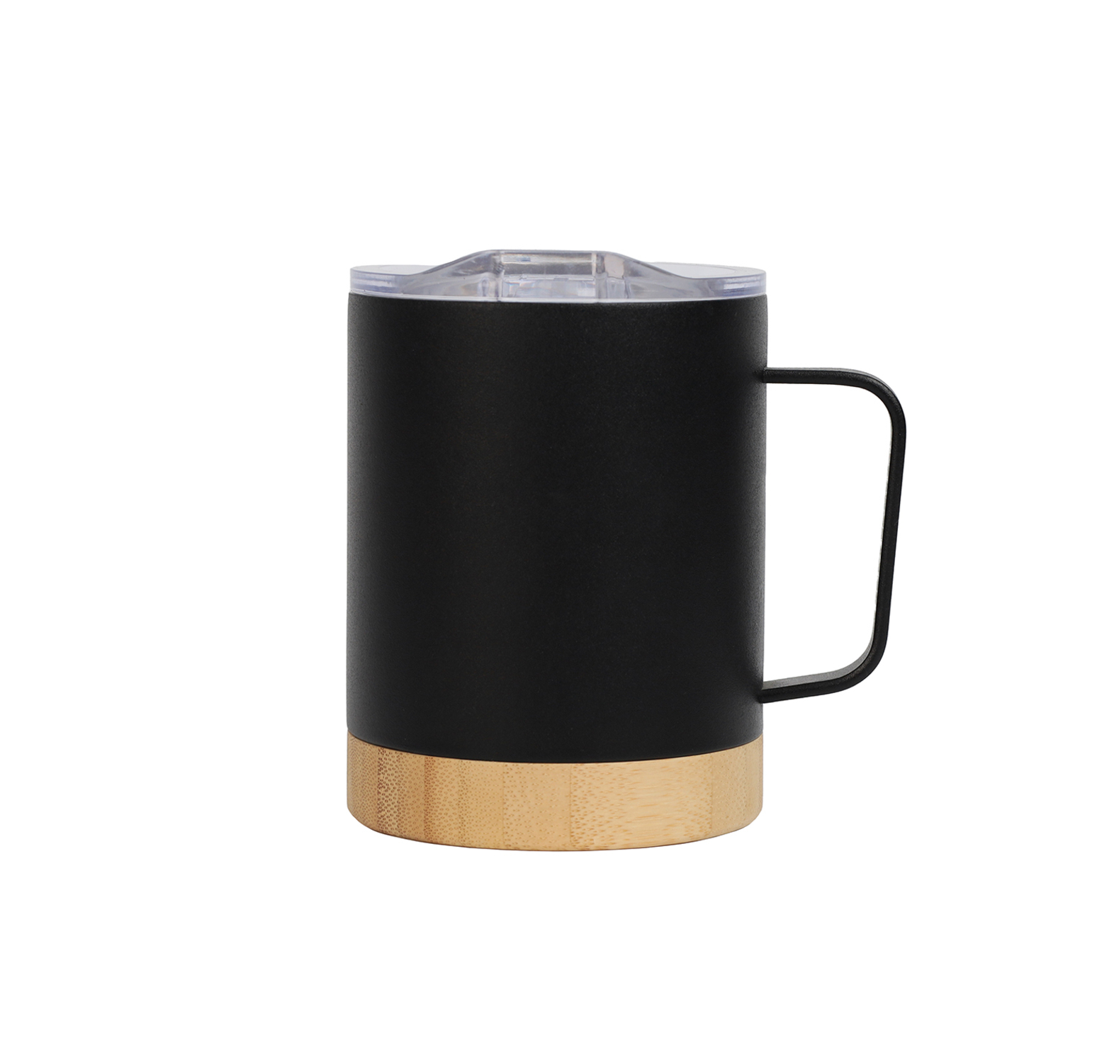 HYDRO - Bamboo Base Stainless Steel Mug